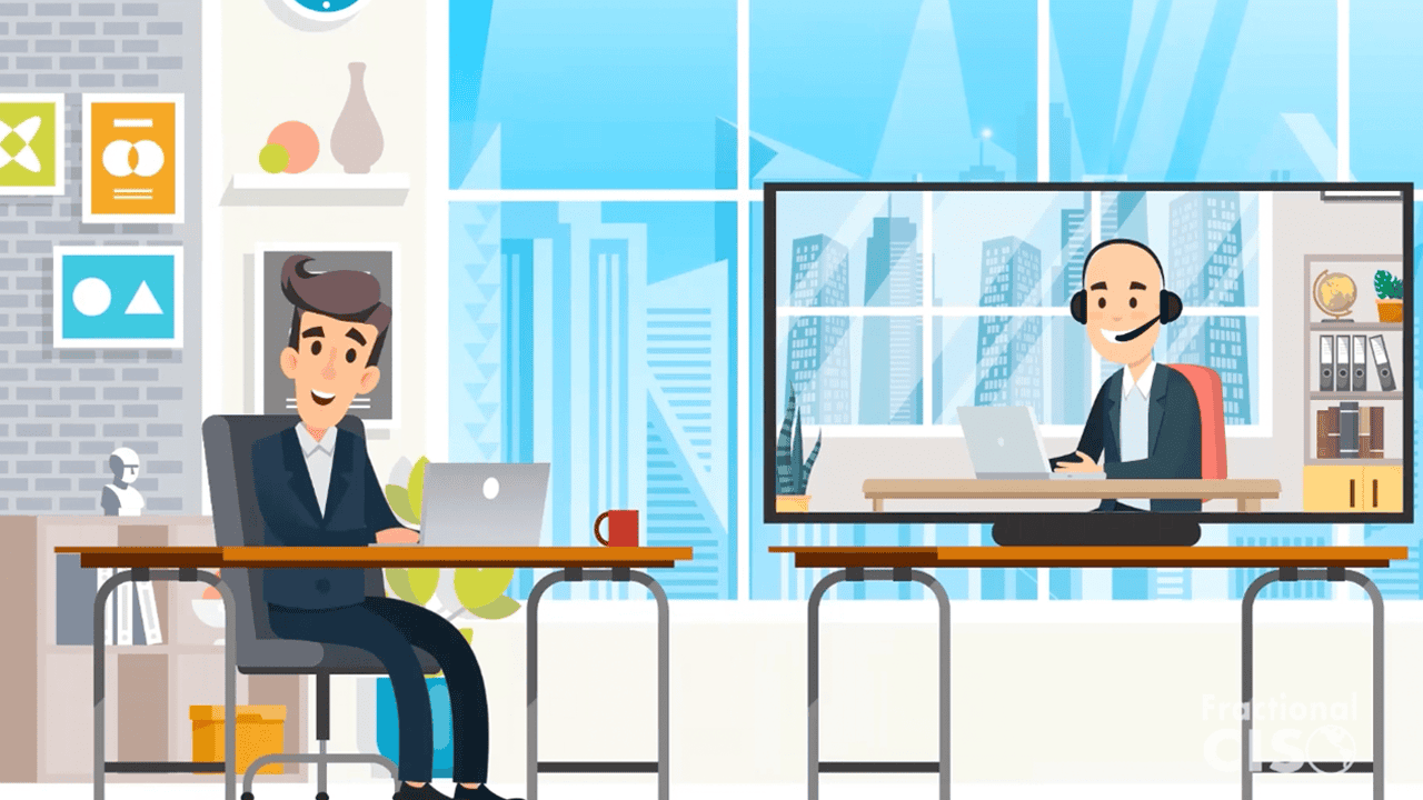 CISO in a video call with a CTO.